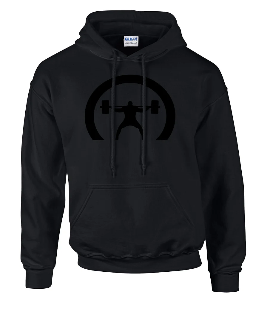 elitefts Crescent Only Black Hoodie - Image 9