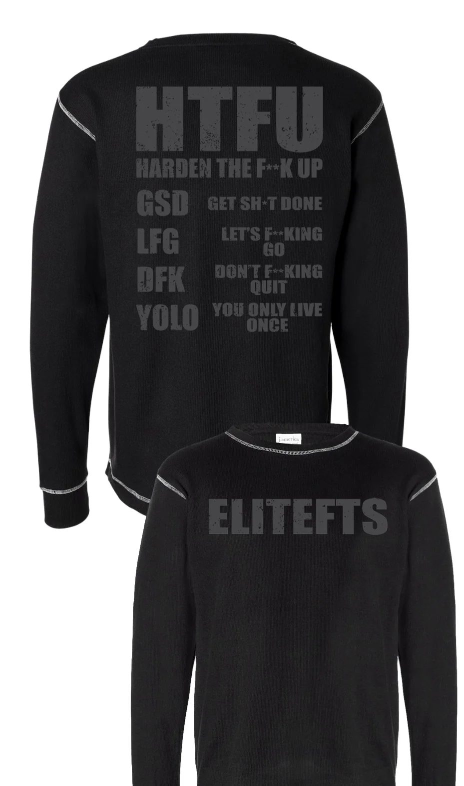 elitefts HTFU Thermal Long Sleeve Shirt - Image 2