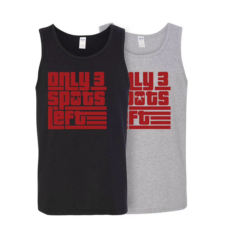 elitefts Only 3 Spots Left Tank Top