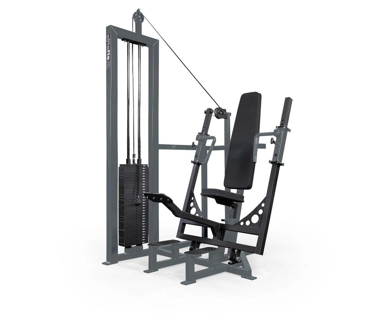 elitefts Signature Seated Chest Press w/Adjustable Handles - Image 12