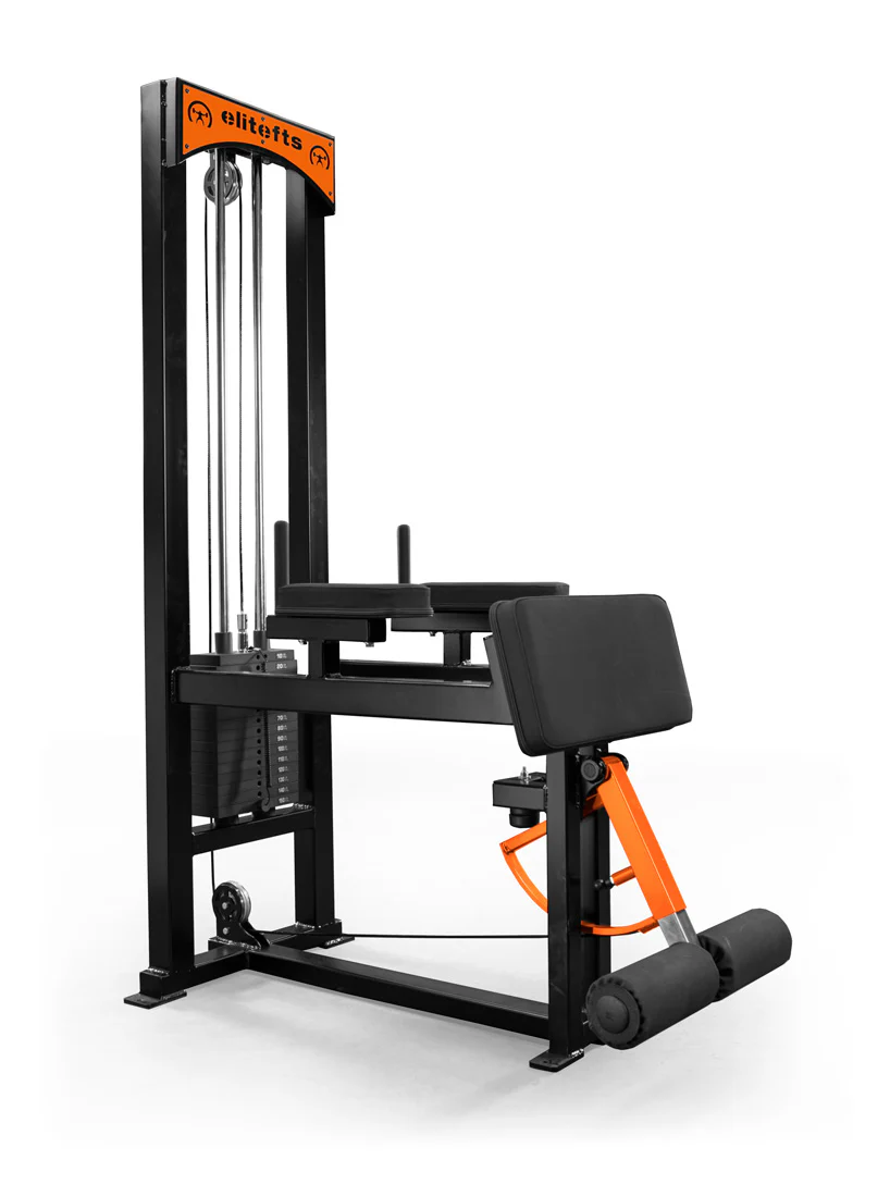elitefts Signature Standing Leg Curl Selectorized with 150lb Weight Stack - Image 9