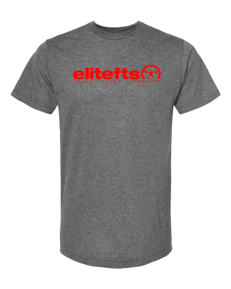 elitefts Tagline Red Premium T-Shirt - Image 3