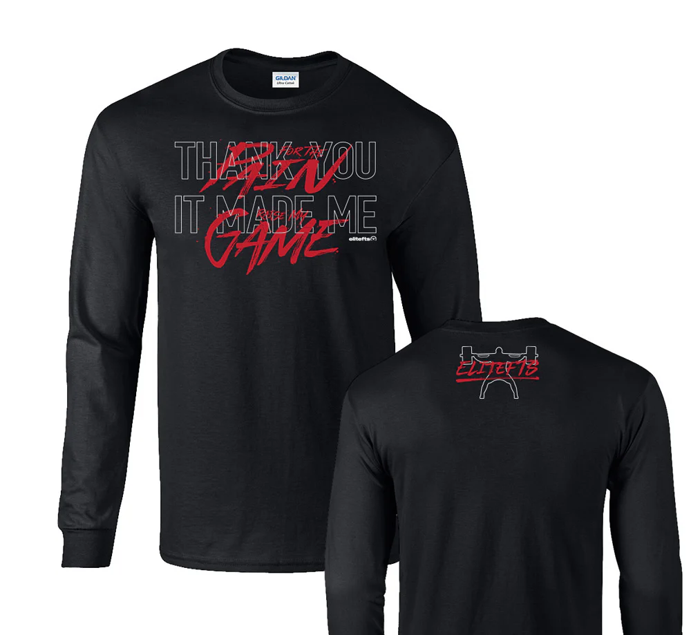 elitefts Thank You Long Sleeve T-Shirt