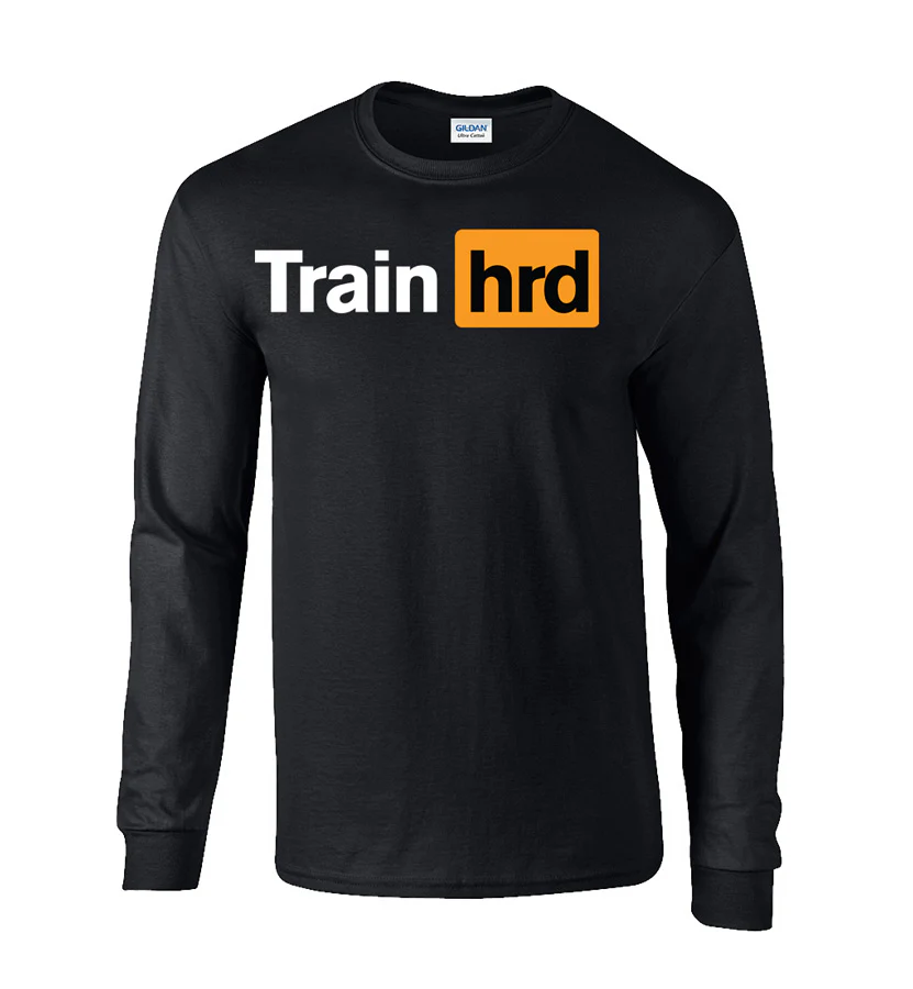 elitefts Train Hard Long Sleeve T-Shirt - Image 2
