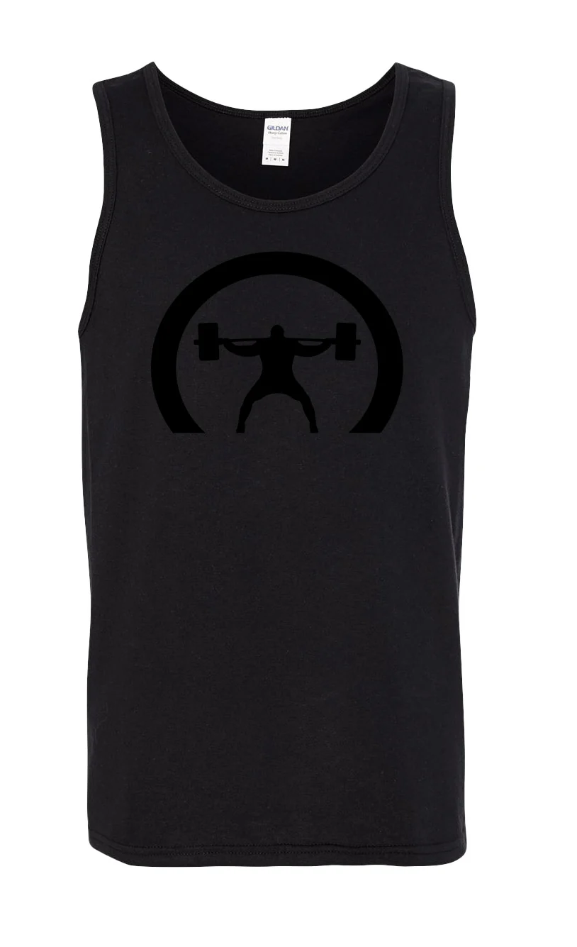 elitefts Crescent Only Black Tank Top - Image 2