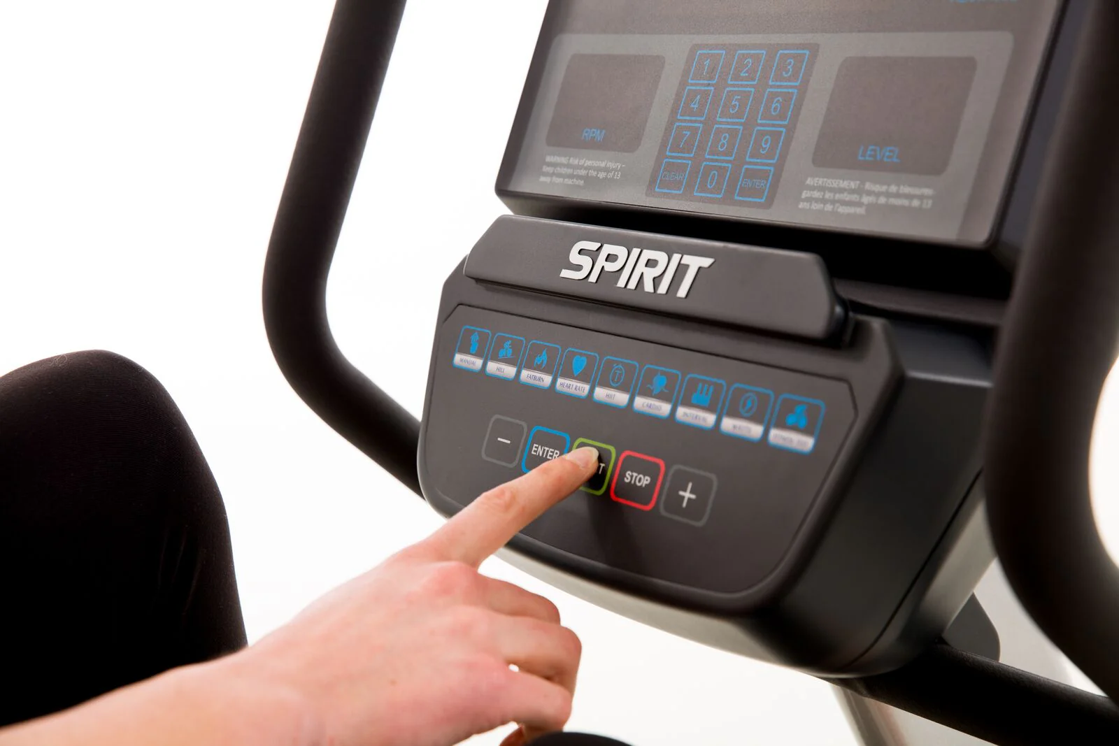 Spirit Fitness CR900 Recumbent Bike - Image 3